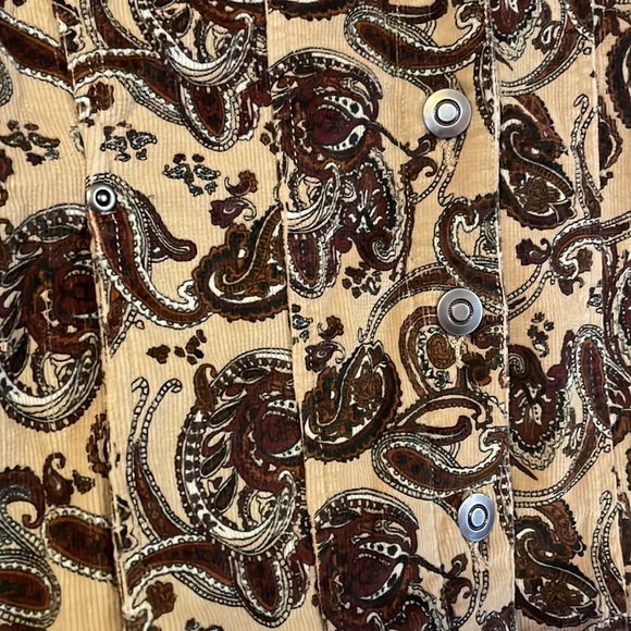Paisley Corduroy jacket🖤 - Picture 8 of 10